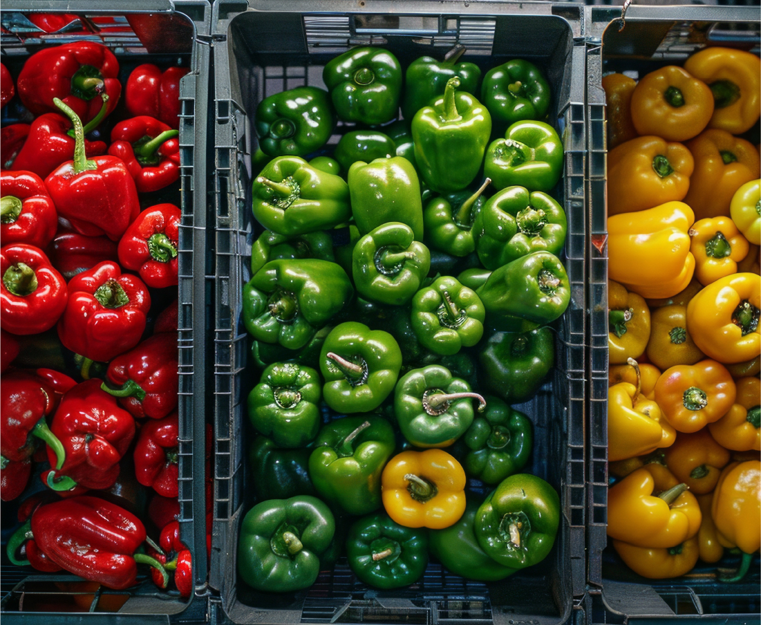 Asset 8-100 vegetables in boxes